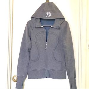 Lululemon Athletica Hooded Jacket Gray